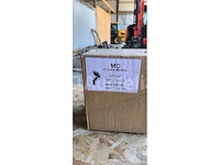 Bocht dubbelwandige roestvrijstalen nozzle 45° - afbeelding 5 van  6