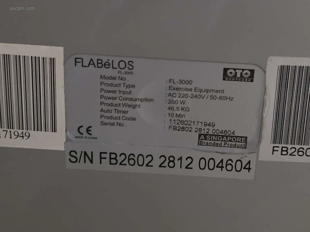 Body vibration machine oto bodycare flabelos... - afbeelding 4 van  4