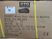 Body vibration machine oto bodycare wbv-3000 - afbeelding 2 van  3