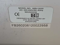 Body vibration machine oto bodycare wbv-3000 - afbeelding 4 van  8