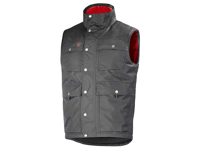 Bodywarmer - charcoal grijs - maat s (8x) - afbeelding 1 van  1