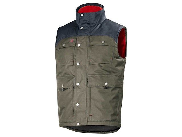 Bodywarmer - khaki charcoal - maat s (8x) - afbeelding 1 van  1
