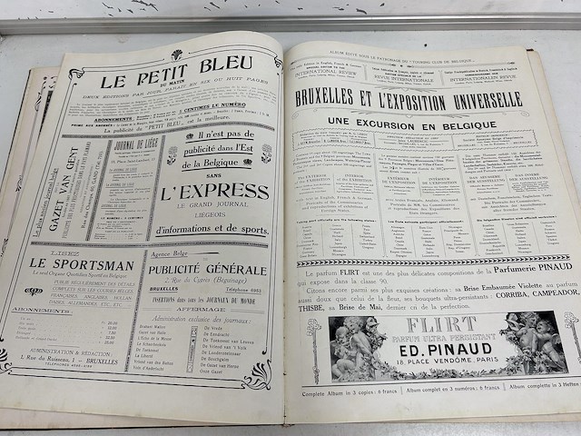 Boek europese koningen figaro illustré 1906 - afbeelding 3 van  5