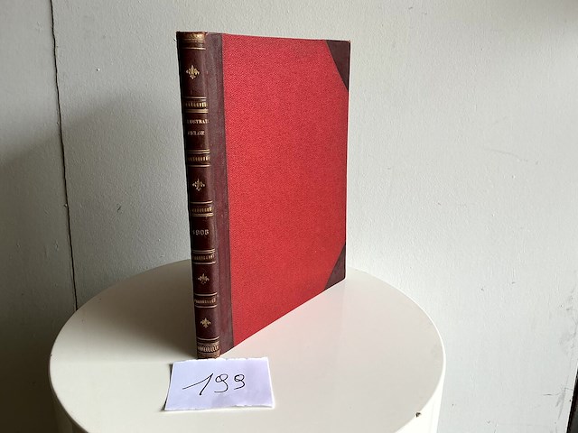 Boek geillustreerd (rood) - afbeelding 2 van  2