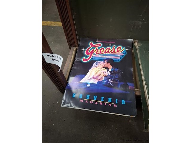 Boek grease - afbeelding 1 van  1