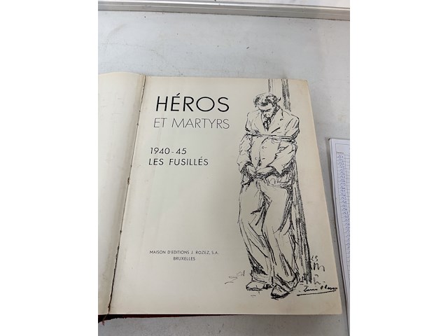 Boek heros et martyrs 1940-45 - afbeelding 3 van  3