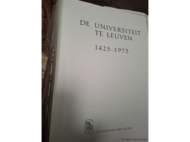 Boek leuven universiteit - afbeelding 2 van  4