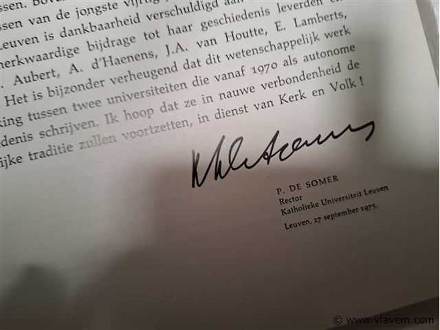Boek leuven universiteit - afbeelding 3 van  4