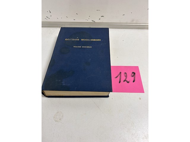 Boek oostends woordenboek - afbeelding 1 van  2