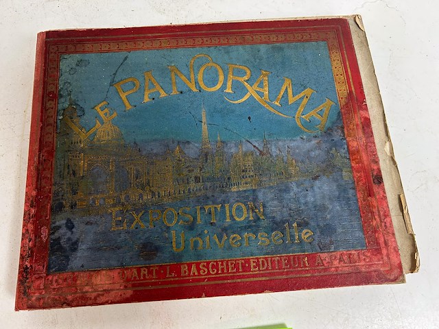Boek: panorama exposition paris 1900 - afbeelding 1 van  4