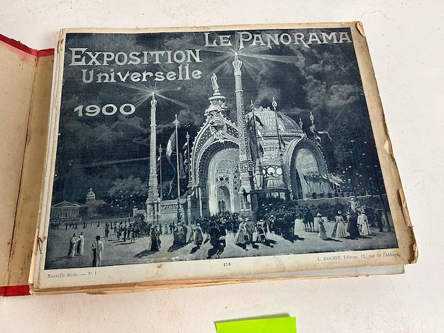 Boek: panorama exposition paris 1900 - afbeelding 2 van  4