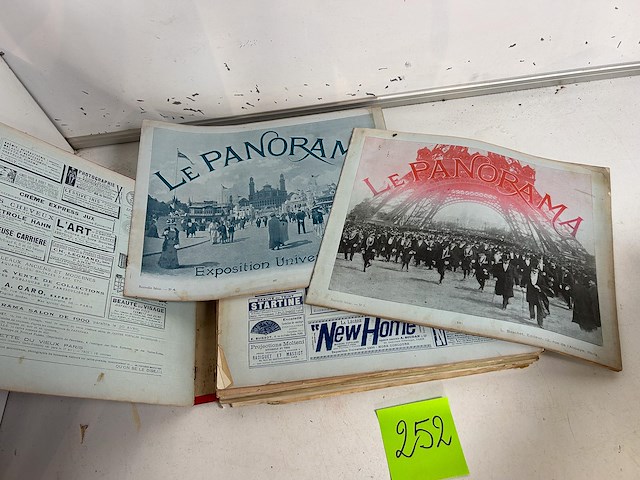 Boek: panorama exposition paris 1900 - afbeelding 3 van  4
