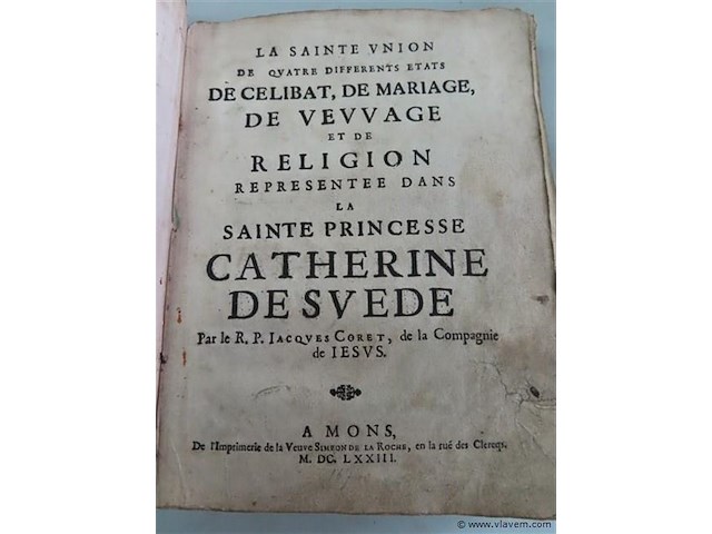 Boek uit het jaar 1673 - afbeelding 2 van  7