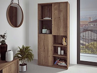 Boekenkast frame - donkere eik - afbeelding 1 van  4