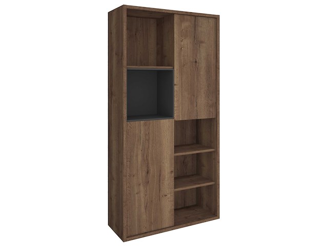 Boekenkast frame - donkere eik - afbeelding 2 van  4