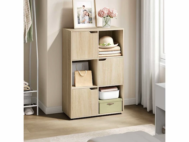 Boekenkast, kubuskast 59,6x29x91cm - afbeelding 1 van  8