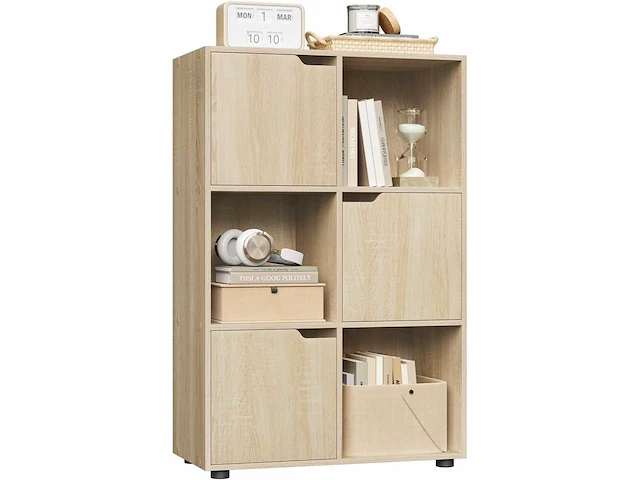 Boekenkast, kubuskast 59,6x29x91cm - afbeelding 2 van  8