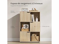 Boekenkast, kubuskast 59,6x29x91cm - afbeelding 5 van  8