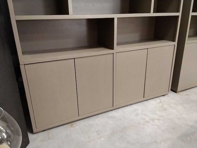 Boekenkast massief eik - afbeelding 2 van  2