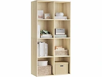 Boekenkast, plank met 8 kluisjes - afbeelding 2 van  6