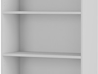 Boekenkast presley 80cm - lichtgrijs - afbeelding 1 van  4