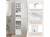 Boekenkast, smalle en hoge plank - afbeelding 5 van  6