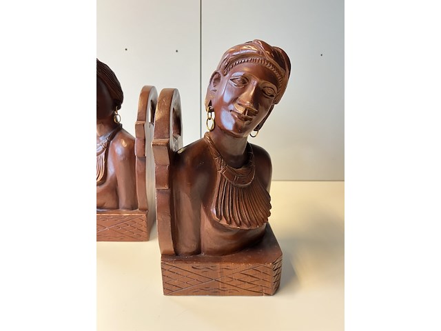 Boekensteun van 2 beelden - afbeelding 2 van  4