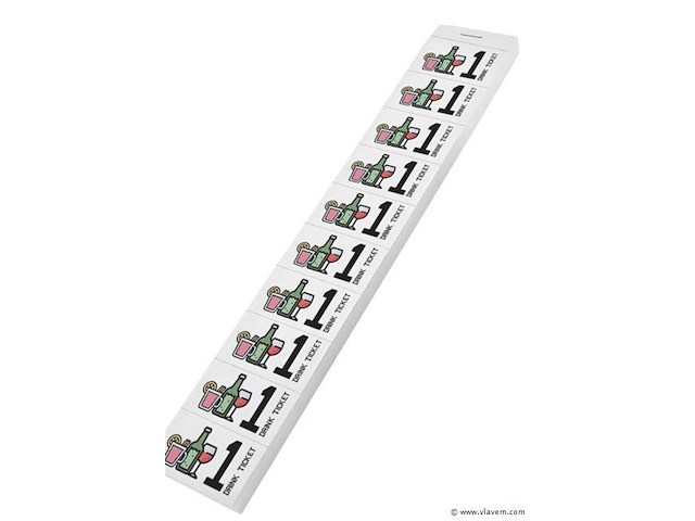 Boekje van 50 x 10 comsumtie bonnen - afbeelding 1 van  2