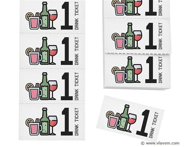 Boekje van 50 x 10 comsumtie bonnen - afbeelding 2 van  2