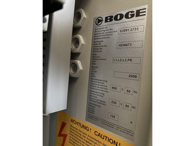Boge schroefcompressor - afbeelding 4 van  4