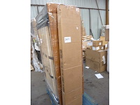 Bohem-spaanplaat en metalen tv-meubel - afbeelding 1 van  5