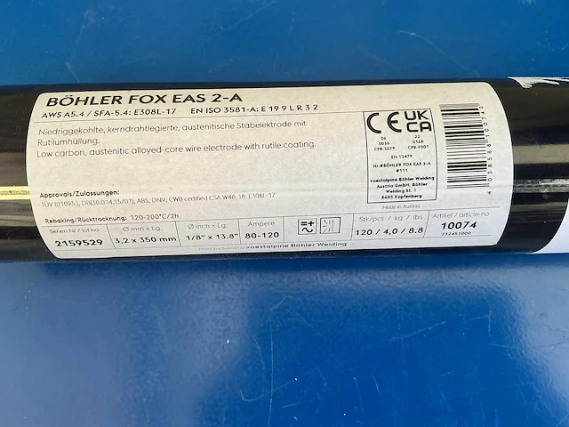 Böhler fox eas 2-a booglassen - afbeelding 1 van  2