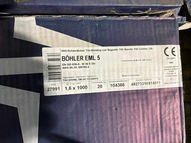 Böhler welding partij lasbaguetten - afbeelding 3 van  4