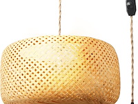 Boho handgemaakte meerlaagse hanglamp - afbeelding 1 van  3