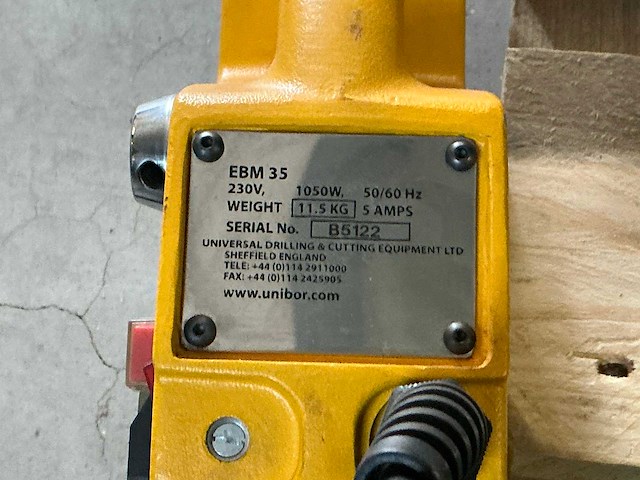 Bohrmaster ebm35 kernboormachine - afbeelding 3 van  3