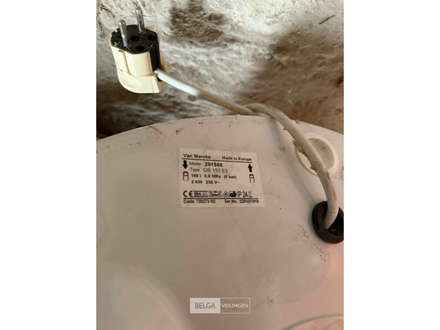 Boiler van marcke type gb150e5 - afbeelding 2 van  4