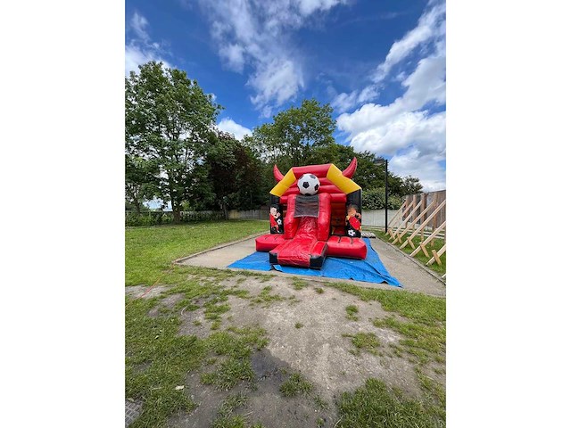 Boing - rode duivel - springkussen - afbeelding 1 van  3