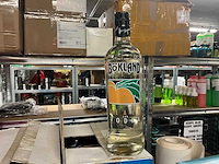 Bökland vodka likeur peach (48x) - afbeelding 1 van  2