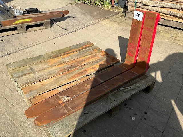 Bolzoni heftruckvorken (2x) - afbeelding 1 van  4