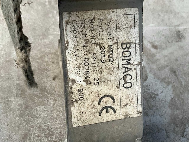 Bomaco mtq2 betonbandentang (2x) - afbeelding 2 van  4