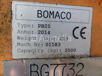Bomaco pb25 palletheffer - afbeelding 1 van  9