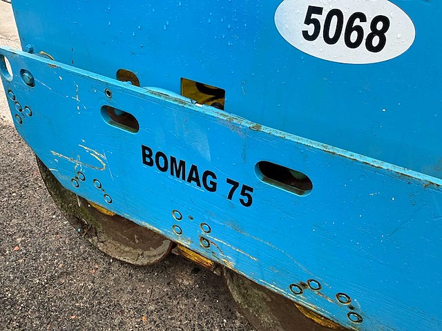 Bomag 75 trilwals - afbeelding 7 van  10
