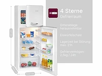 Bomann dtr 353 losjes 208 l e wit - afbeelding 7 van  9