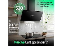Bomann extractor kap 80 cm recycling & afval du 7612 g, zwart - afbeelding 7 van  7