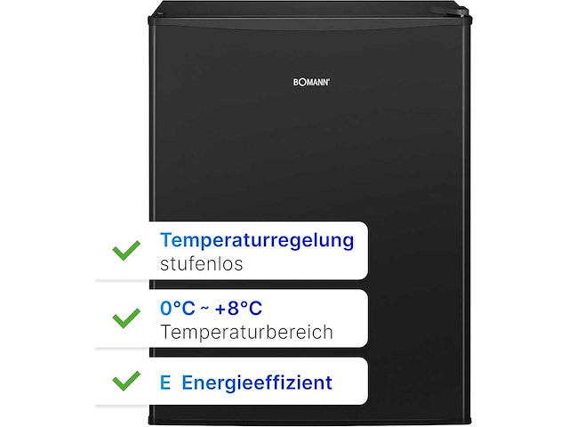 Bomann kb 7347 mini-koelkast, 58 liter inhoud - afbeelding 6 van  6