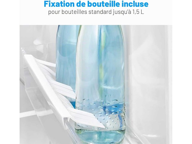 Bomann koelkast met kleine vriezer 120l wit ks2184-1-wit - afbeelding 3 van  7
