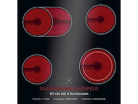 Bomann, oven met inductiekookplaat, ehbc7937, zwart - afbeelding 4 van  8