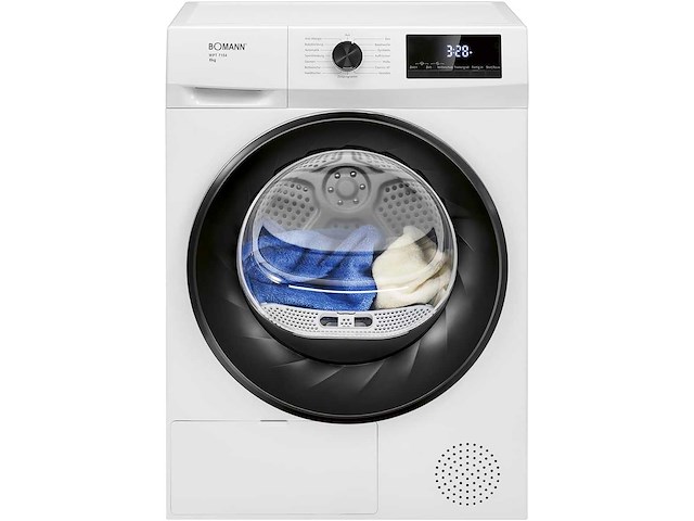 Bomann warmtepomp droger 8 kg | zonder wateraansluiting - afbeelding 1 van  2