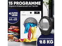 Bomann warmtepomp droger 8 kg | zonder wateraansluiting - afbeelding 2 van  2