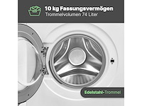Bomann wasmachine 10 kg | max. 1400 tpm | 16 programma's - afbeelding 5 van  7